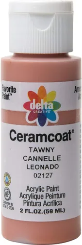 Miniatura 155 de Delta Creative Ceramcoat - Pintura acrílica en varios colores (2 onzas), 2436, carbón