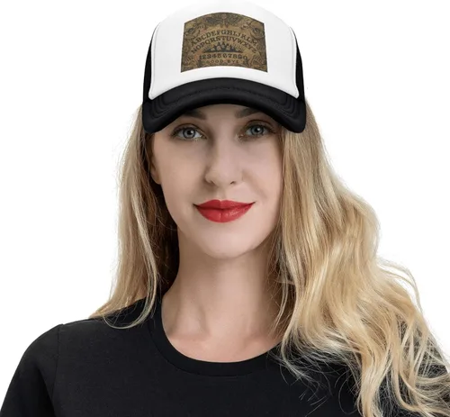 Miniatura 5 de Game Ouija Board Pattern Logo(1) Baseball Cap Women's Men Denim Hats Adjustable Mesh Casquette