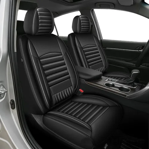 Miniatura 11 de TTX LIGHTING Fundas de Asientos de Automóvil Compatibles con Toyota Corolla 2000-2019 Fundas de Asientos Juego Completo de 5 Asientos Impermeables