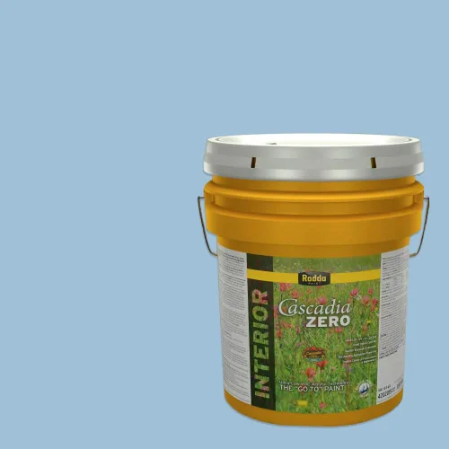 Miniatura 48 de Rodda Paint CASCADIA XL - Pintura satinada e imprimación para exteriores en uno, cuarto de galón, idea abstracta