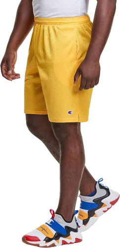 Miniatura 3 de Champion - Pantalones cortos largos de malla con bolsillos para hombre
