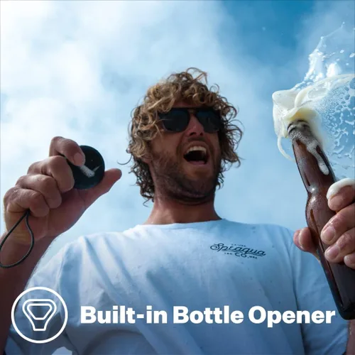 Miniatura 2 de Speaqua - Altavoz Bluetooth impermeable con abrebotellas - Pequeño altavoz Bluetooth portátil - Emparejamiento de altavoces Bluetooth duales