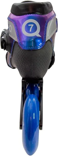 Miniatura 3 de Uniq Q7 Patines de velocidad en línea Junior Tamaños ajustables Azul