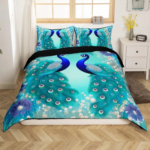 Miniatura 27 de Erosebridal Juego de ropa de cama para niños de construcción tamaño individual para niños, cubierta de edredón para camiones excavadoras, juego