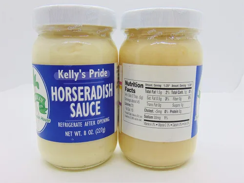 Miniatura 3 de Kelly's Pride - Paquete de 3 salsas de rábano picante, tarros de 8 onzas, rábano picante Country Creek LLC, hecho de raíz de rábano picante 100%