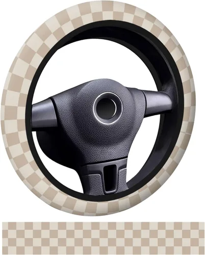 Funda para Volante de Coche, Fundas para Volante Universales de 15 Pulgadas de Neopreno Antideslizante, Accesorios Divertidos para Coche para