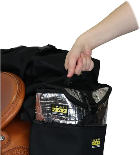 Miniatura 4 de TrailMax Bolsas de alforja sobre la silla de montar; bolsas de alforja se adaptan a la mayoría de las sillas de montar occidentales; ideales