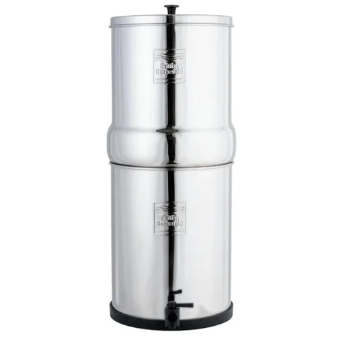 British Berkefeld Doulton W9361136 - Sistema de filtro de agua para encimera, dispensador de acero inoxidable
