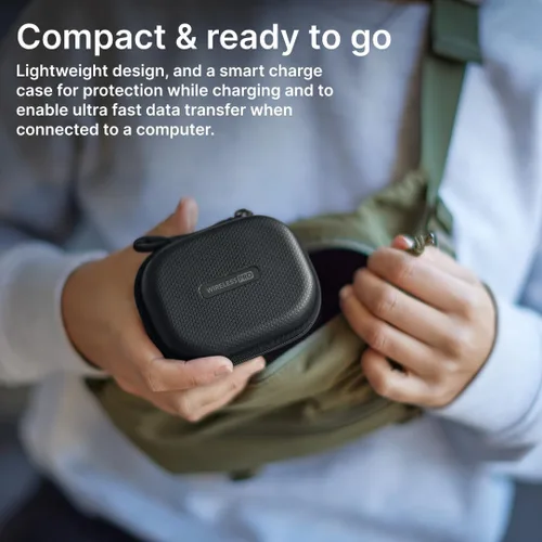 Miniatura 5 de RØDE Wireless GO III (Gen 3) - Micrófono inalámbrico compacto - Audio impecable, grabación flotante de 32 bits, control automático de nivel