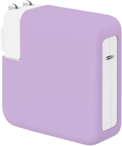 Miniatura 13 de Funda protectora de cargador de silicona suave de 67 W para MacBook Pro de 14 pulgadas 2024-2021 M3 A2918 A2992 M2 A2779 M1 A2442 Funda adaptador