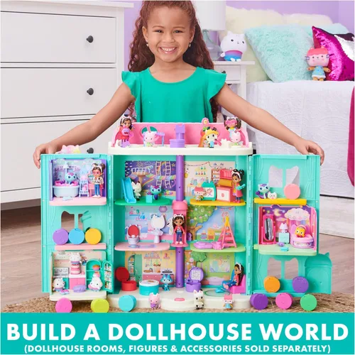 Miniatura 16 de Gabby's Dollhouse - Muñeca Gabby Girl de 8.0 pulgadas, juguetes para niños a partir de 3 años