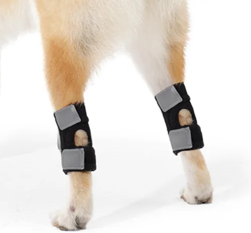 Soporte de pierna de perro para tobillo trasero, soporte de acl para perro para soporte carpiano, manga de pierna de perro para soporte carpiano,