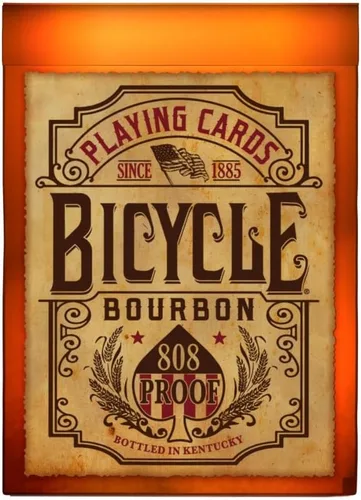 Miniatura 2 de Bicycle Cartas de Juego Bourbon Marrón
