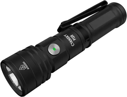Miniatura 2 de CYANSKY Linterna recargable, súper brillante, linternas de alto lúmenes, pequeñas linternas EDC para emergencias, luz de flash impermeable IP68
