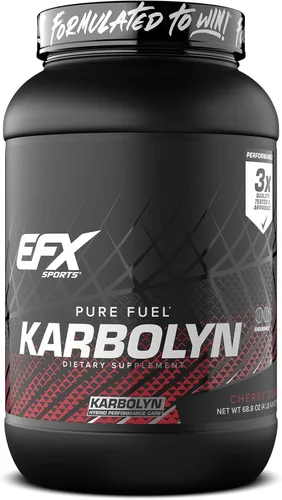 Miniatura 21 de EFX Sports Karbolyn Fuel Polvo de Carbohidratos de Absorción Rápida Carga de Carbohidratos, Energía Sostenida, Recuperación Rápida Libre