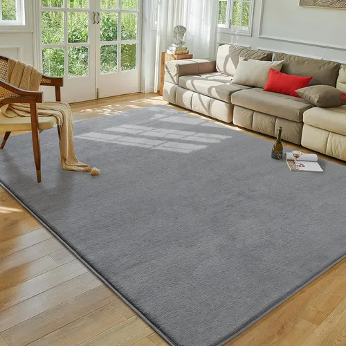 Miniatura 11 de Softlife Alfombra verde de 2 x 6 pies para dormitorio, sala de estar, lavable, suave, esponjosa, alfombra de pasillo antideslizante, alfombra