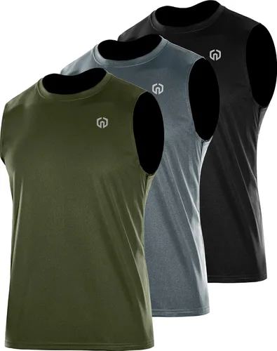 Miniatura 19 de NELEUS Camiseta sin mangas Dry Fit para hombre