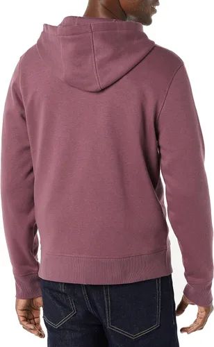 Miniatura 3 de Tienda Essentials - Sudadera con capucha de vellón y cremallera completa, para hombre