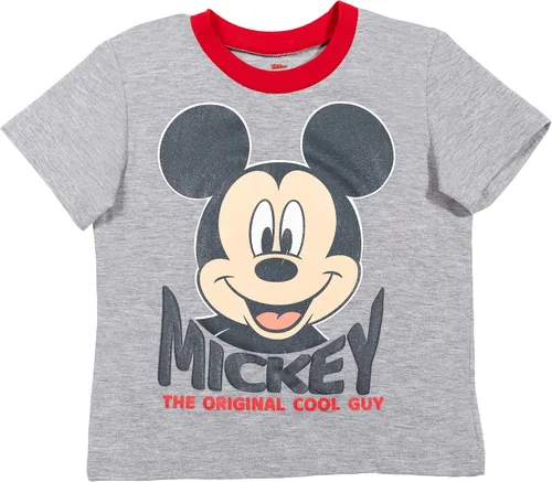 Miniatura 6 de Disney Camisetas de bebé de Mickey Mouse y pantalones cortos de rizo francés para niños pequeños