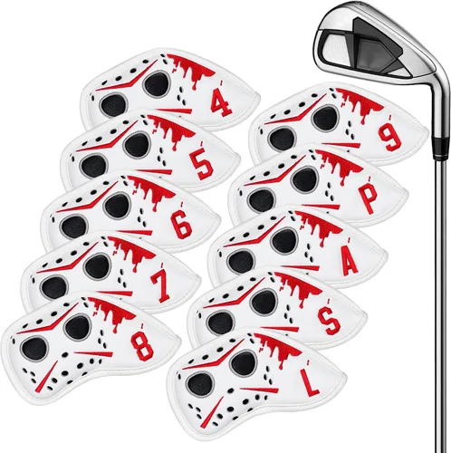 mytag Cubiertas para palos de golf, máscara de hockey, cubierta para la cabeza del conductor, cubierta híbrida de madera de Fariway | Fundas de