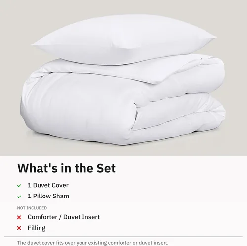 Miniatura 2 de California Design Den Juego de funda de edredón de 2 piezas, tamaño individual XL/individual, ganador de Good Housekeeping Best Bedding Awards 2025