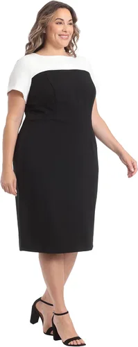 Miniatura 5 de London Times Funda con cuello bote para mujer