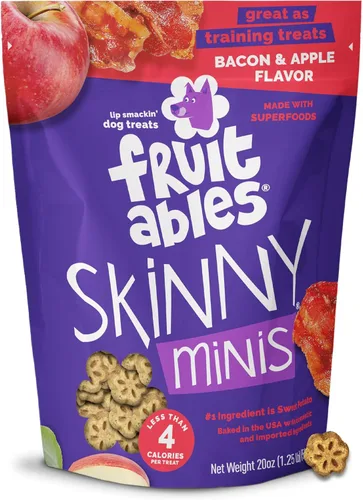 Miniatura 15 de Fruitables Skinny Mini golosinas para perros, golosinas saludables de batata para perros, bajas en calorías y deliciosas, para entrenamiento