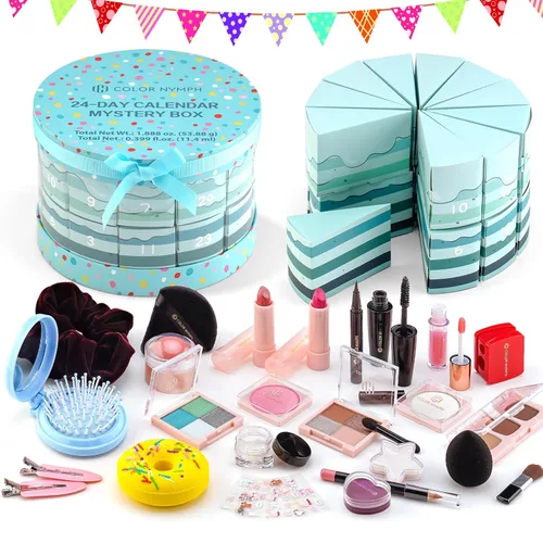 Miniatura 11 de Kits de maquillaje multiusos para adolescentes, juego de maquillaje de viaje no tóxico, regalo de maquillaje para mujeres adolescentes, sombras