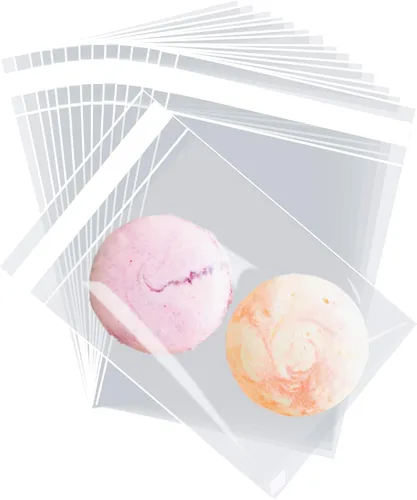 Bolsas de celofán transparentes con cierre autoadhesivo para envolver regalos, recuerdos, galletas, fotos y productos 3"x5" 100 paquete