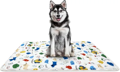 Miniatura 21 de Bubble bear - Tapete para jaula de perro ultra suave, lavable y antideslizante para perros pequeños, medianos y grandes, de color oscuro