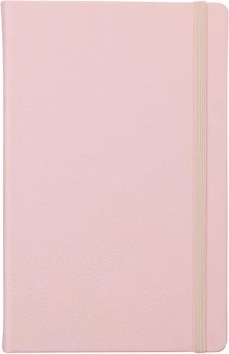 Miniatura 8 de Cuaderno de escritura clásico de cuero, tapa dura, cierre elástico, páginas con rayas estrechas, colección Inspire