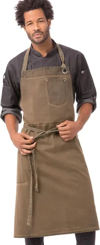 Miniatura 14 de Chef Works Delantal con pechera unisex Dorset Chefs