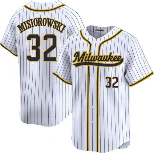 Miniatura 8 de Camiseta cosida de béisbol Milwaukee personalizada para hombres/mujeres/jóvenes para fanáticos de los deportes