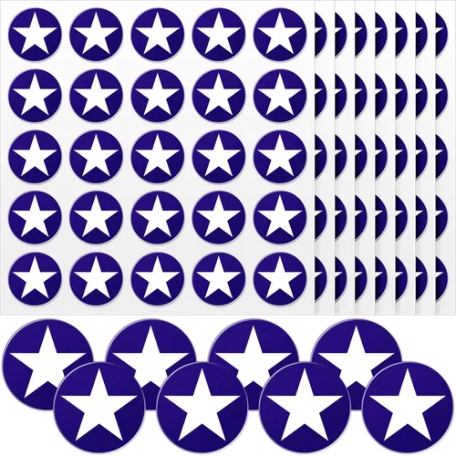 Miniatura 10 de Leinuosen Calcomanías para Casco de Fútbol Americano y Béisbol, Calcomanías de Vinilo de 1-1/8 Pulgadas, Calcomanías Deportivas de Fútbol Americano