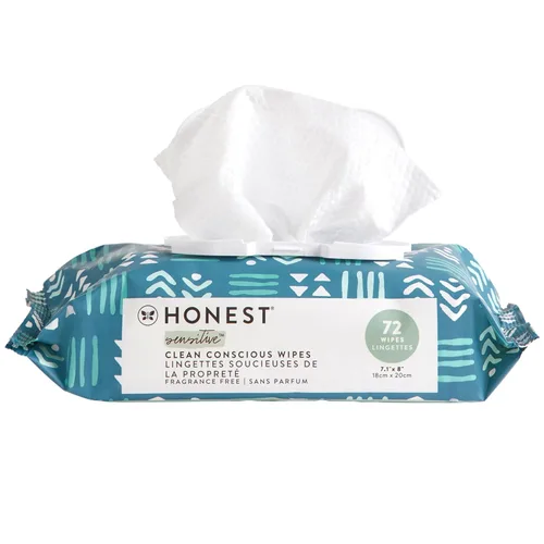 Miniatura 19 de The Honest Company - Toallitas limpiadoras para bebé con 99% de agua, respetuosas con el medioambiente, a base de plantas, hipoalergénicas