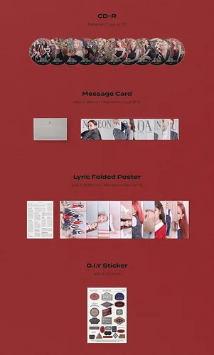 Miniatura 3 de JYP TWICE - Álbum de ojos bien abiertos (Vol.2)+Póster plegado+Juego de tarjetas fotográficas adicionales (Story ver.), JYPK1006