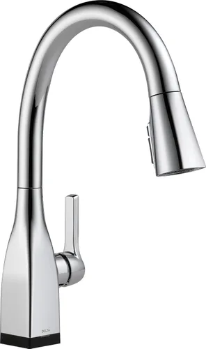 Miniatura 11 de Delta Faucet Mateo Touch - Grifo de cocina de níquel cepillado, grifos de cocina con rociador extraíble, grifo de fregadero de cocina, grifo táctil