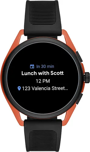 Miniatura 6 de Emporio Armani - Smartwatch 3 con tecnología Wear OS de Google con altavoz, frecuencia cardíaca, GPS, NFC y notificaciones de celular inteligente