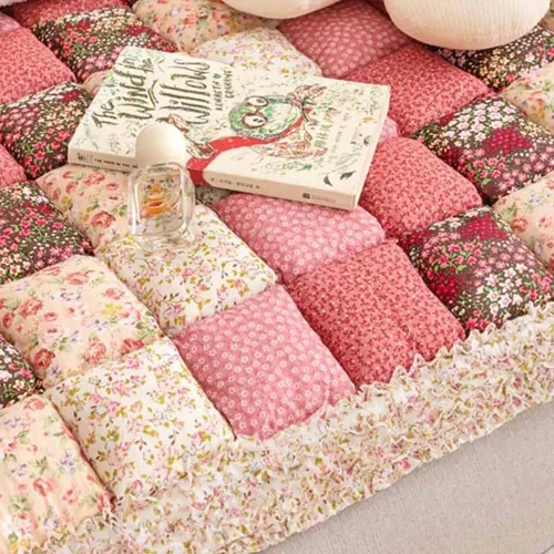 Miniatura 5 de Funda para sofá, funda protectora de algodón Garden Chic para sofá, funda de sofá elegante para propietarios de mascotas