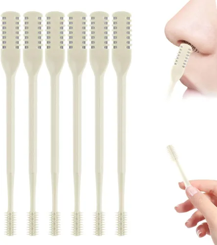 Miniatura 8 de Cortador de Vello Nasal Mejorado 2025, Herramienta Profesional 2 en 1 para Quitar Vello de Fosa Nasal, Cuchilla Afilada y Segura de Doble Cara