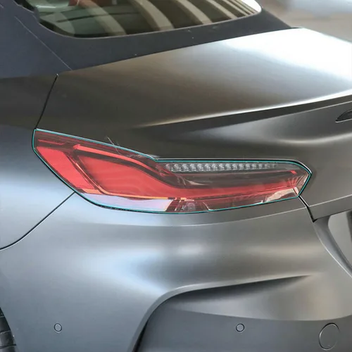 Miniatura 7 de JCAKES Adhesivo transparente de TPU para faros delanteros de automóvil, película protectora negra, para BMW Z4 G29 M40i sDrive 2019 2020