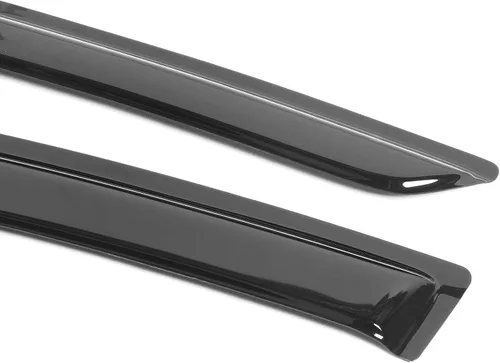 Miniatura 9 de IKON MOTORSPORTS Visera de ventana compatible con Honda Accord 2DR 2013-2017, humo acrílico tintado, 2 unidades, protección contra la lluvia
