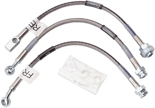 Edelbrock 692100 Kit de línea de freno Street Legal - 3 líneas por kit