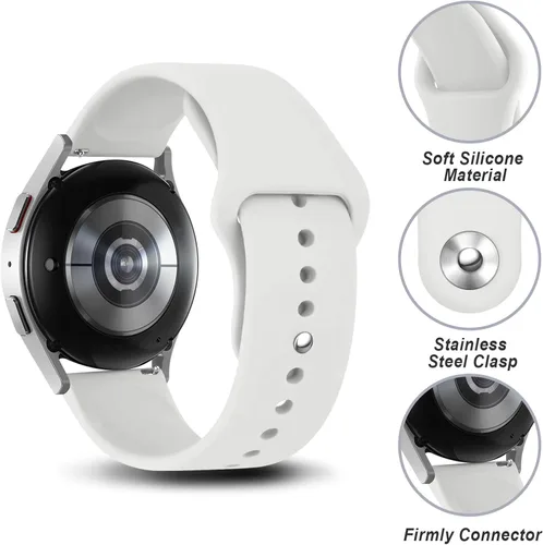 Miniatura 2 de Paquete de 3 correas para Samsung Galaxy Watch 6/6 Classic Band 1.575 in 1.732 in 1.693 in 1.850 in, Galaxy Watch 5/5 Pro/Galaxy Watch 4, correa