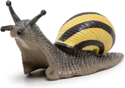 Miniatura 3 de Papo - Figura realista de caracol de madera - A partir de 3 años - Colección de animales de jardín - Juego educativo de criaturas pequeñas - Juguete