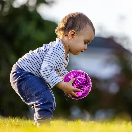 Miniatura 6 de Balón de fútbol tamaño 4, tamaño 3, tamaño 2 con bomba desinflada, juguetes de dinosaurio de unicornio con purpurina para niños pequeños