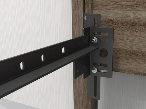 Miniatura 4 de Juego de soportes de extensión para pie de cama - Kit de accesorios - Apto para camas twin, full, queen o king