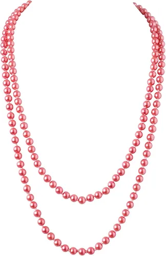 Miniatura 7 de BABEYOND - Collar de perlas sintéticas estilo art deco de la década de 1920, collar de perlas largas para fiesta de disfraces de estilo Gatsby