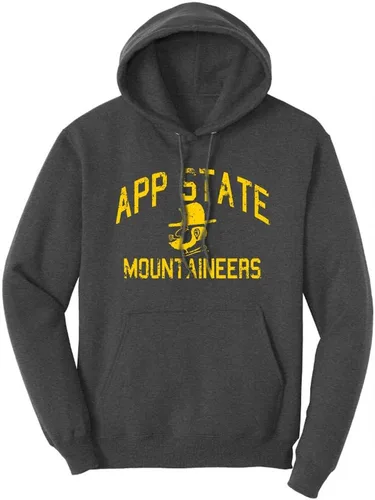 Miniatura 8 de Sport Your Gear Sudadera con capucha retro envejecida con licencia oficial de la NCAA para el día del juego, ropa para fanáticos Kent Navy Heather