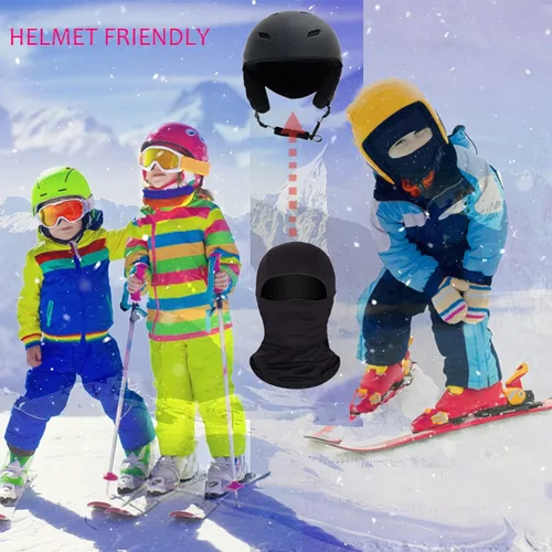 Miniatura 8 de Maoko Kids Thin Hood Balaclava,Ski Face Mask Balaclava for Child (Multiple Colors)